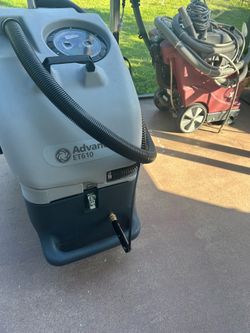 2x Carpet machine