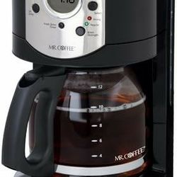 MR. COFFEE CJX21CP 12-CUP PROGRAMMABLE COFFEEMAKER 

