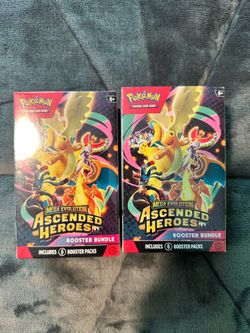 Pokémon Ascended Heroes Booster Bundle Set of 2