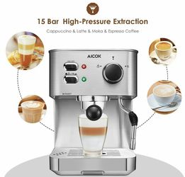 Espresso,cappuccino, latte, coffee maker 3 in 1