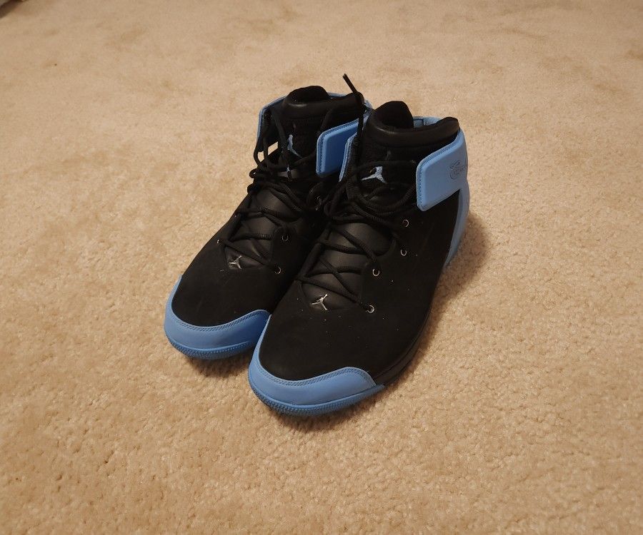 Nike Air Jordan Carmelo 1.5 Black Blue Basketball Shoes- Men's- Size 13
