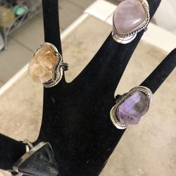 Abundance Quarts Rings Each 15.