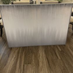Extra Large  Sparkle Gray  Canvas Art