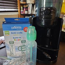 Water Warmer Dispenser + Bottles