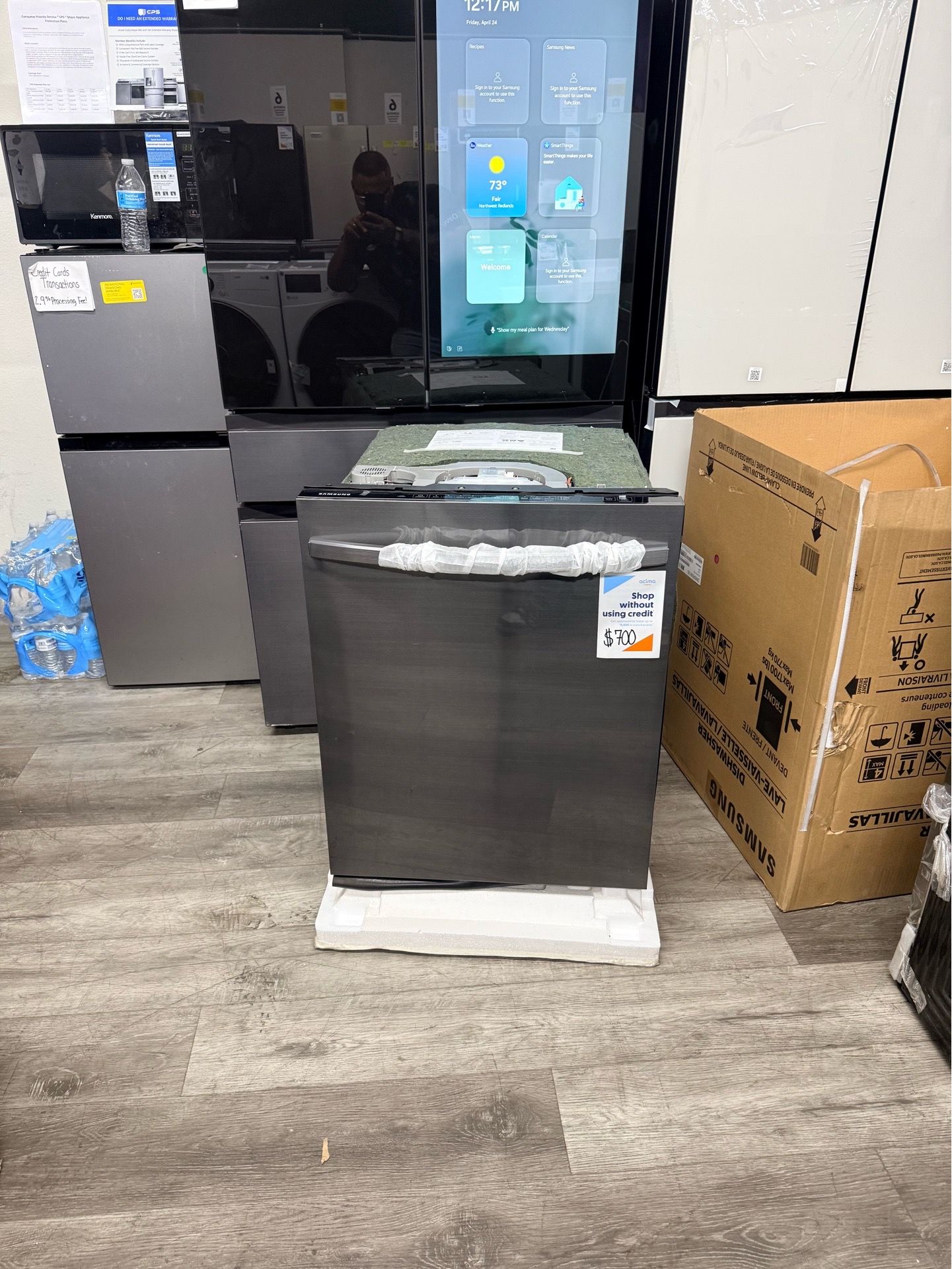 🔥SAMSUNG BLACK STAINLESS DISHWASHER🔥 3rd Tray