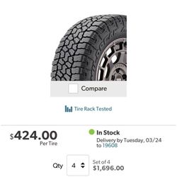 Falken Wild peak A/T4 285/45R22