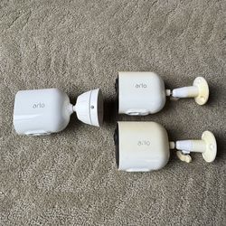 Arlo Pro 3 Security Cameras (3 Cameras)