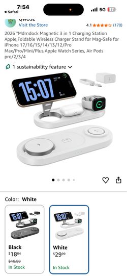 3 in 1 wireless charger