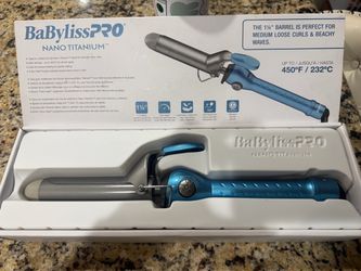 BaBylissPRO Nano Titanium 1.25" Curling Iron