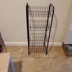 Storage Rack Organizer Metal Corner Shelf for Kitchen Living Room Laundry Pantry Bathroom 