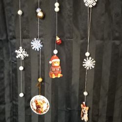 Handmade Christmas/Winter Hanging Ornaments 