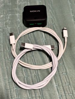 Dual usb c Charger for type - c and lightning