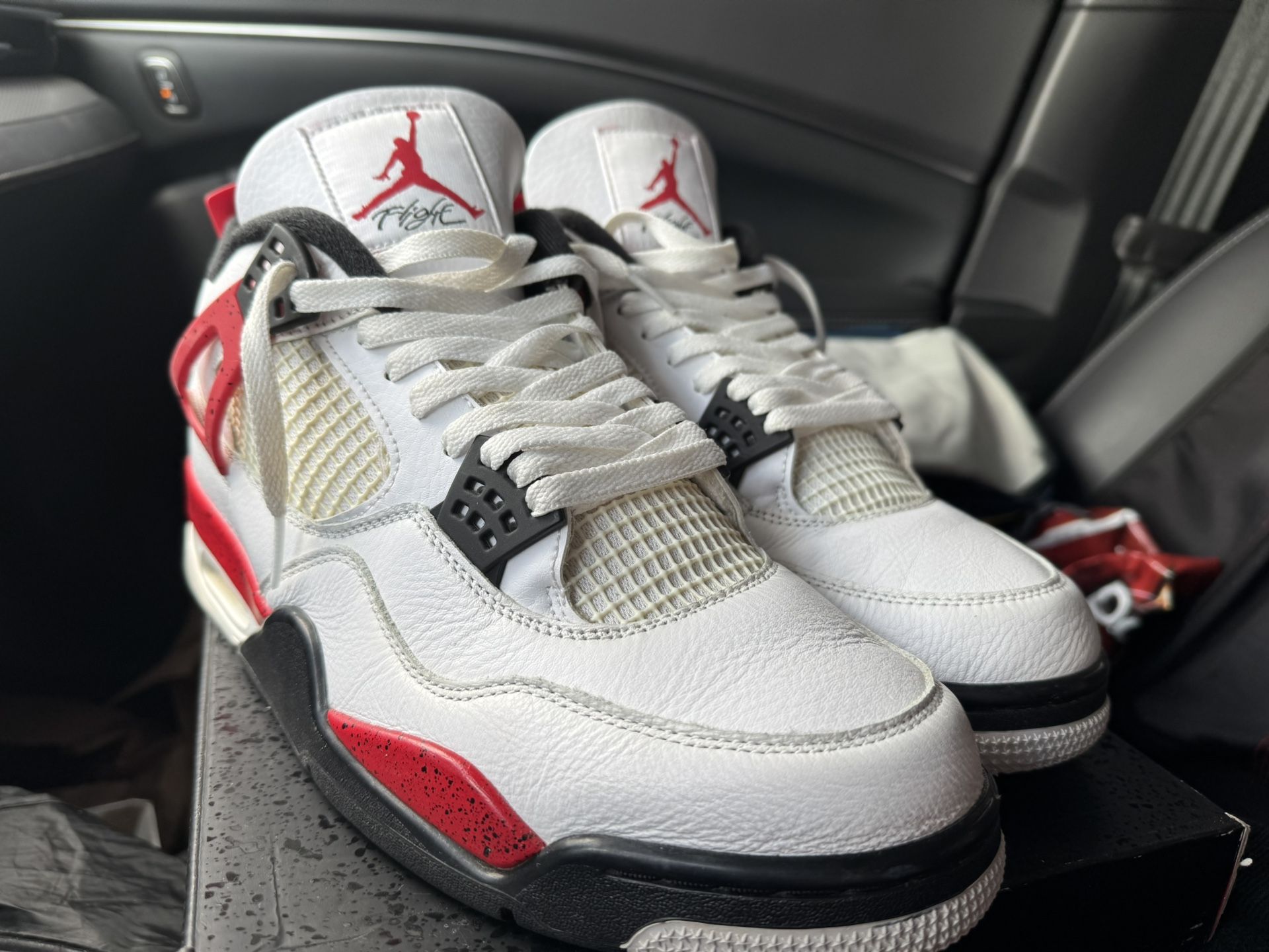 Jordan 4 Retro. Red Cement. Size 13m