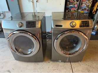 Samsung 4.2 cu ft washer & dryer  matching machines