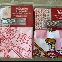 Strawberry Shortcake Shower Curtains 