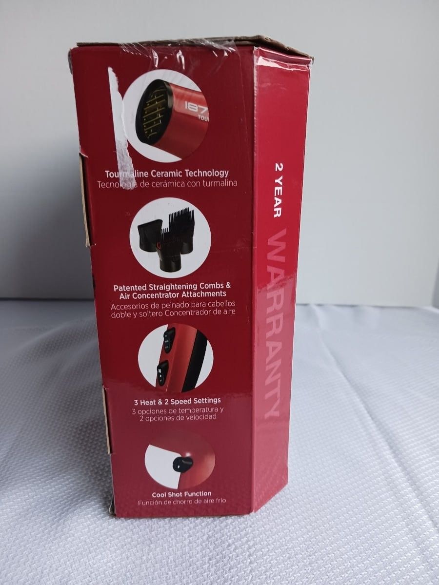 Kiss 1875 Pro Watt Ceramic Tourmaline Hair Dryer