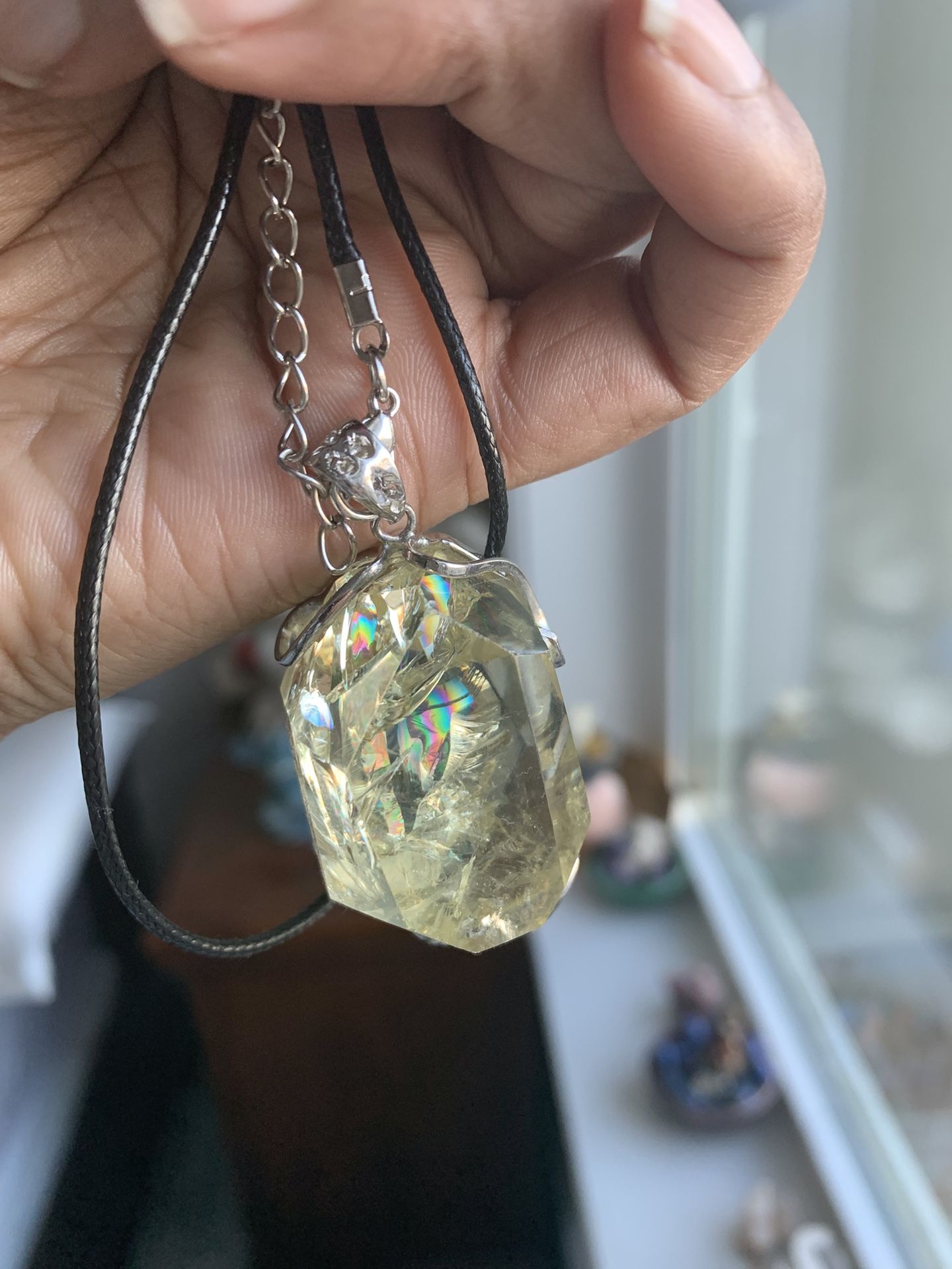 Citrine pendant necklace and citrine bracelet High Quality And Reduced Price