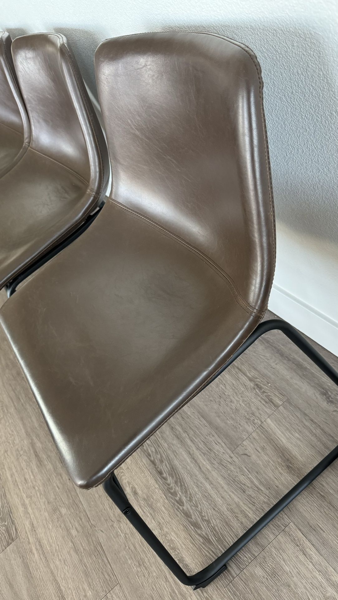 Bistro Leather Dining Chairs
