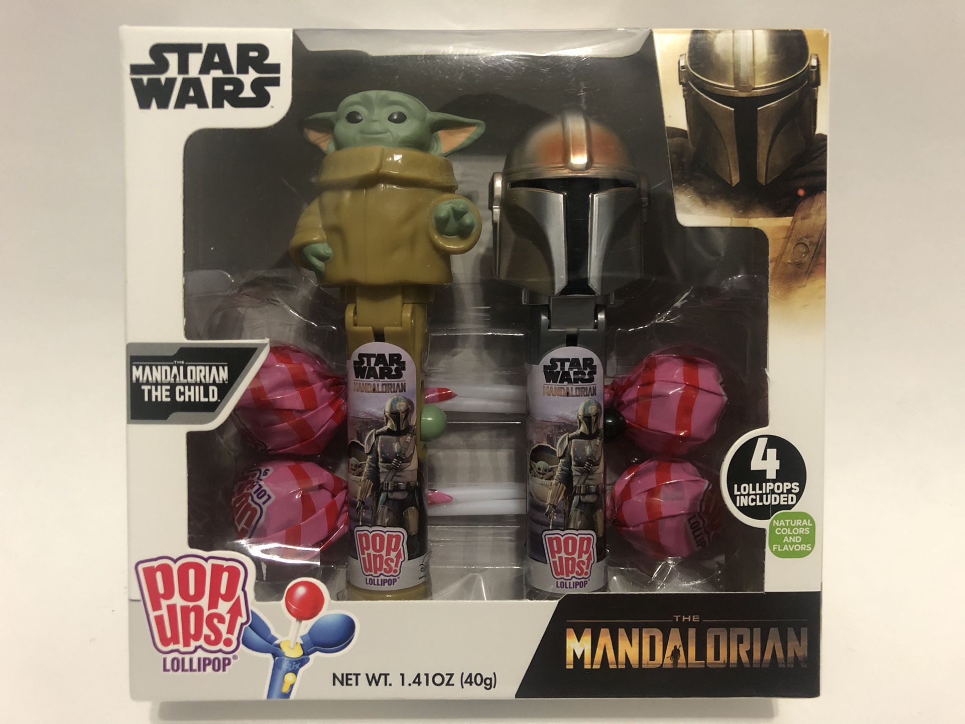 NEW Star Wars The Mandalorian and The Child Pop Ups Lollipops