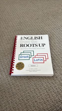 English from the roots up book