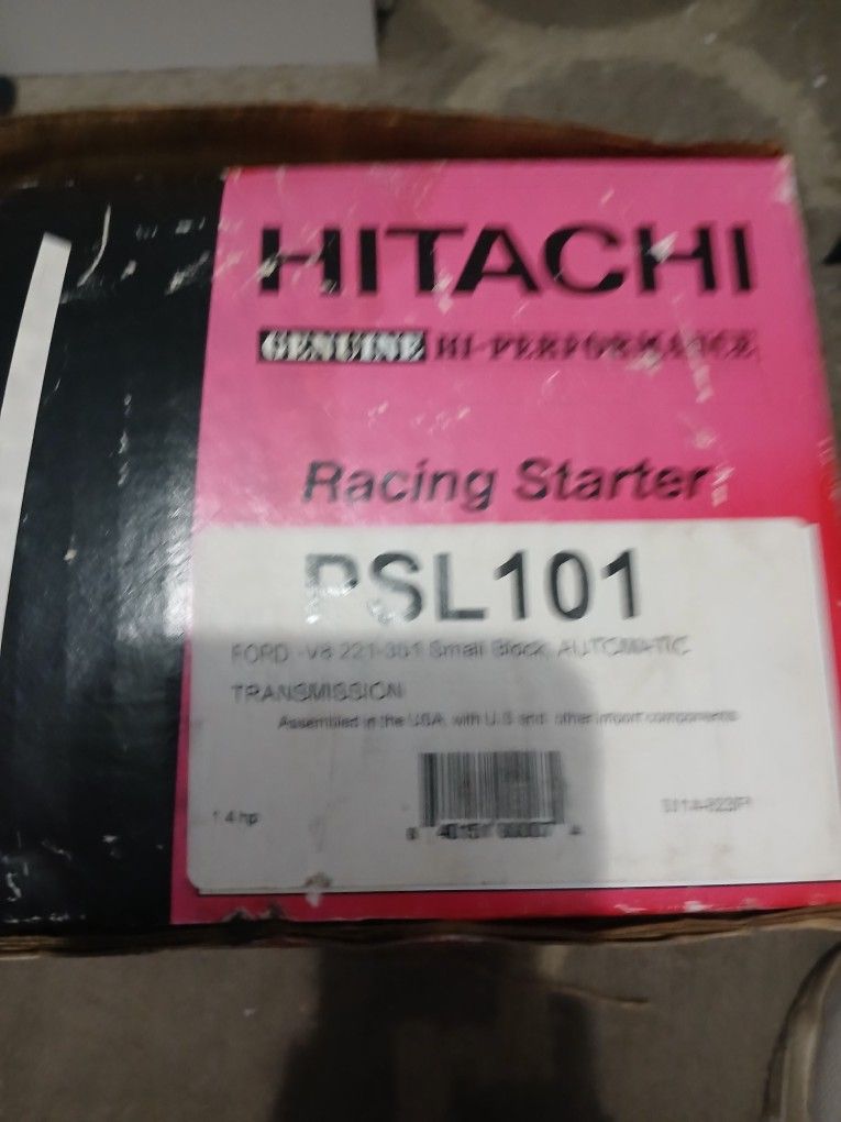 High Performance Starter