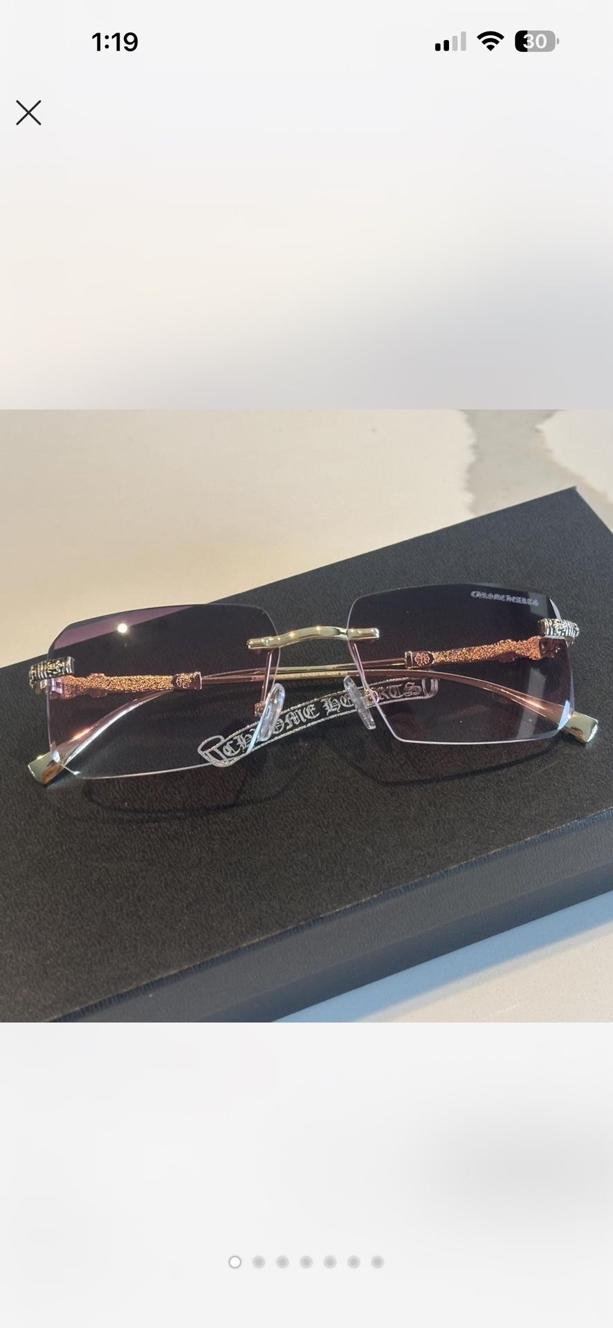 Chrome heart Glasses 