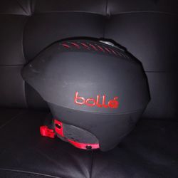 Bollé Hybrid In Mold Carbon Helmet Black Red Small
