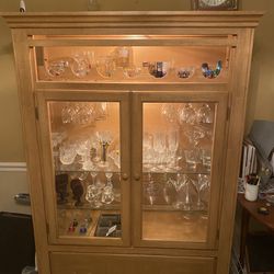 Lighted display/ China Cabinet