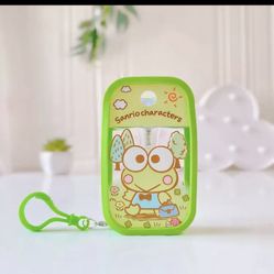 Brand New Keroppi Alcohol Spray Empty Bottle  