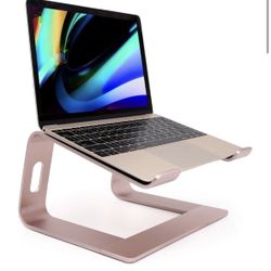 Aluminum Laptop | Computer Stand - Rose Gold