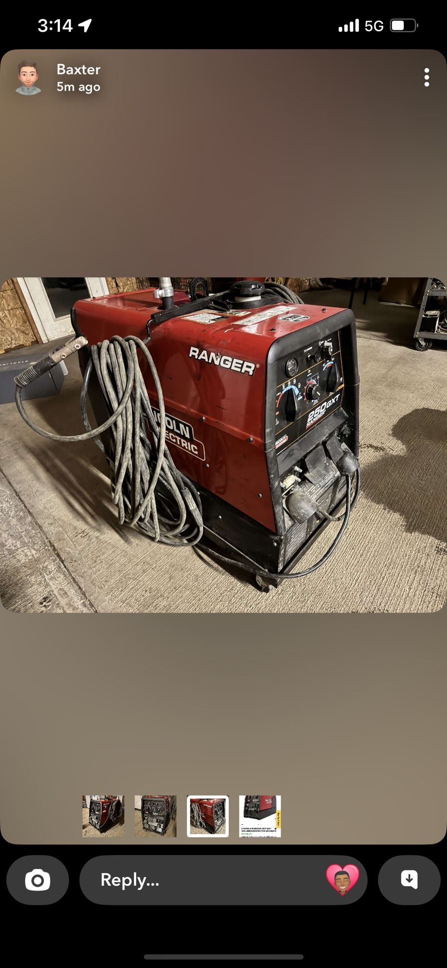 Lincoln Ranger 250 GXT Welder/Generator