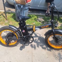 Narrak Fat Tire Folding Electric Bike. 48V 624Wh