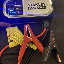 Stanley Farman Power Source/ Jump Starter “2500” Amp 60 Watt USB 