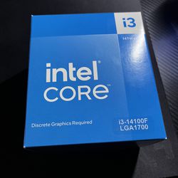Intel I3 14100f 
