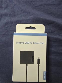 Lenovo USB-C Travel Hub In Black GX90M61235- NEW/ SEALED