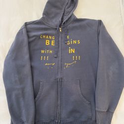 Vintage full Zip Men’s Hoodie XL