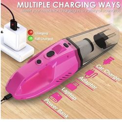 THINKWORK Car Detailing Kit Interior Cleaner, CarCleaning Kit Vacuum Cleaner, Car Interior Detailing Brush Set