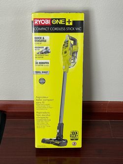 Ryobi Stick Vacuum P724B Brand New in Box