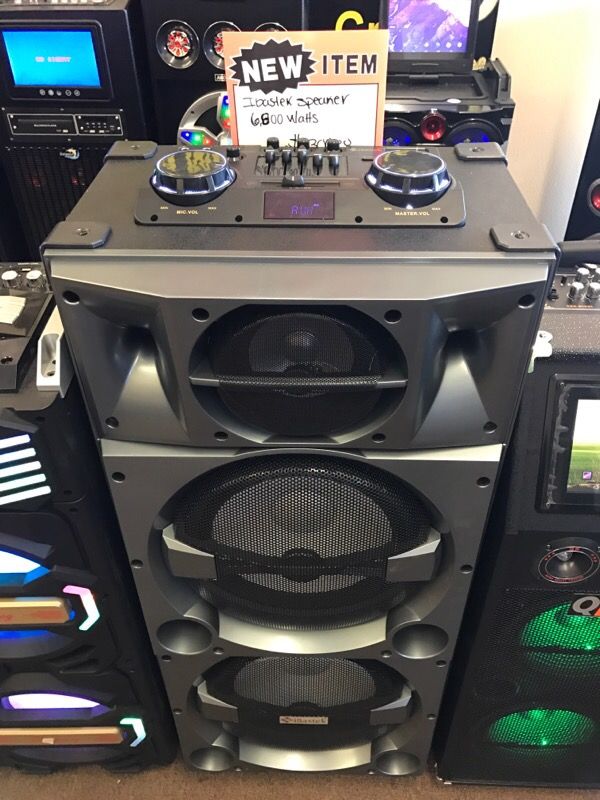 Ibastek Karaoke Speaker 6,800 watts