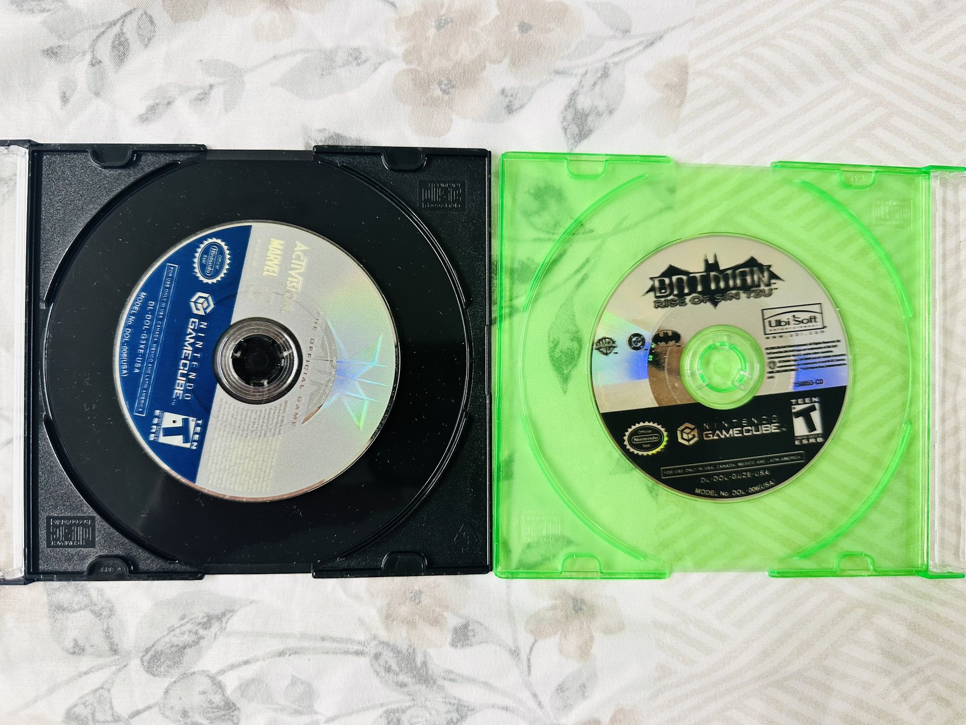 Nintendo GameCube Batman Rise Of Sin Tzu Tested - X Men The Official Game