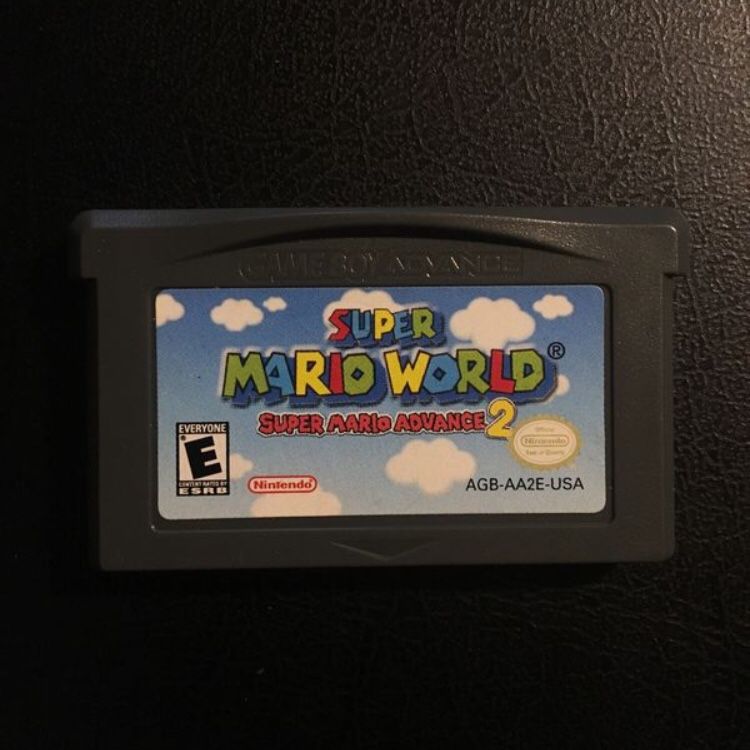 Super Mario World Super Mario Advance 2 (nintendo Game Boy Advance