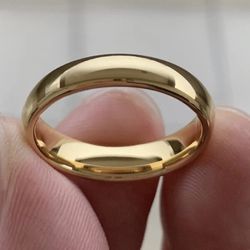 Wedding Ring New Gold 