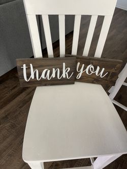 Wedding sign