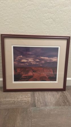 Grand Canyon Professional Photo Signed by Artist Framed