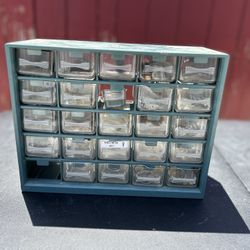 Tool Storage Containers With Tools 