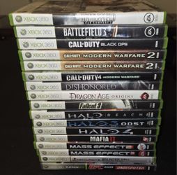 XBox 360 Games (Used) $4 Each Or $50 For All 17