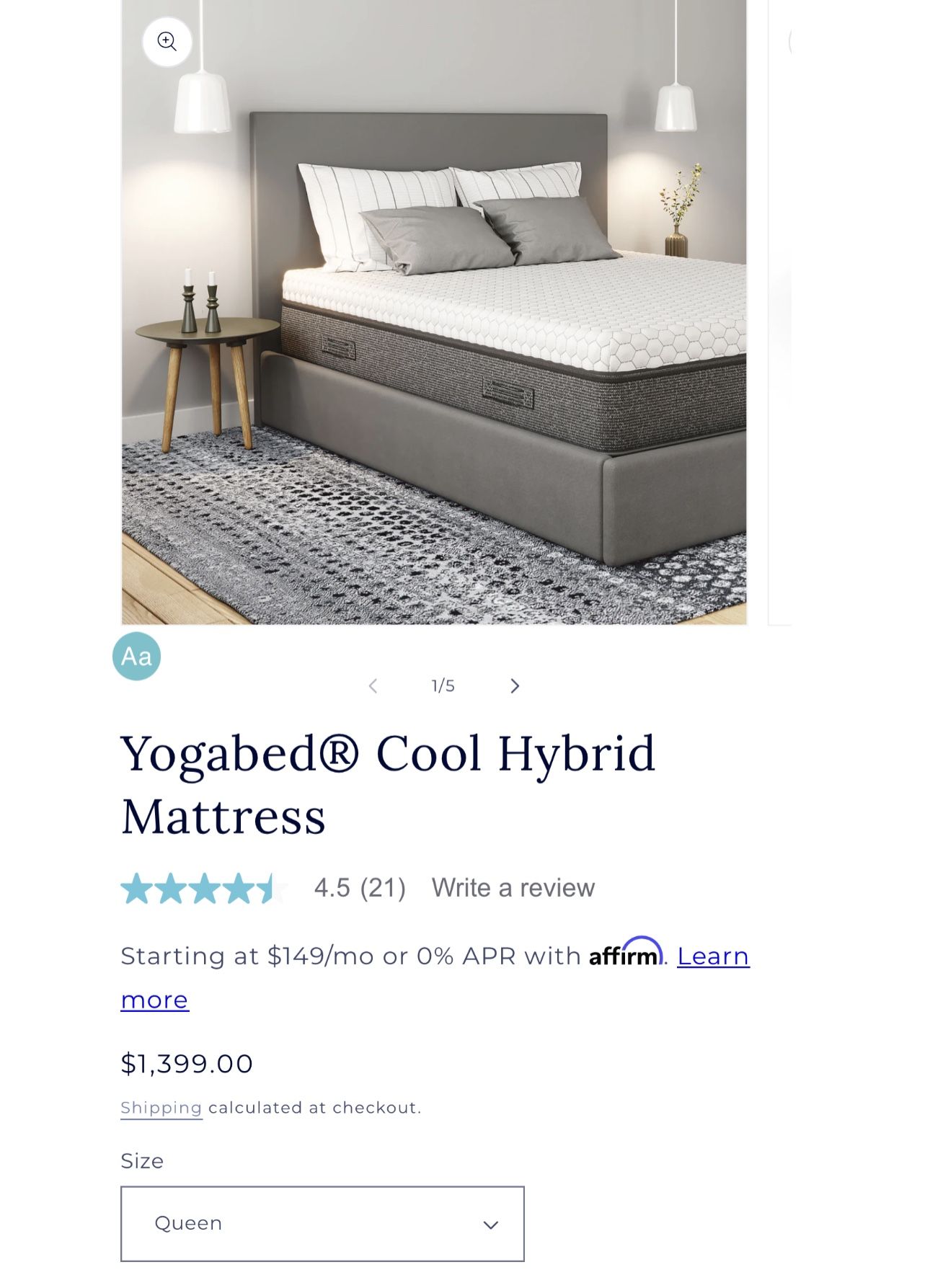 YogaBed Cool Hybrid Queen Mattress for Sale in Pembroke Pines, FL OfferUp