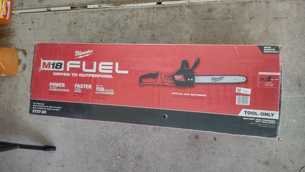 Milwaukee fuel 16'' Chainsaw 🩸Tool Only🩸FIRM PRICE 🩸