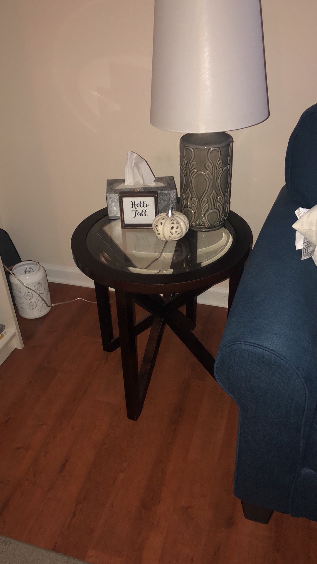 Coffee table and end tables