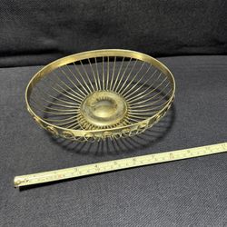 Metal basket like new chrome style 